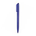 Bolígrafo en plástico monocolor brillante Azul
