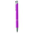 Bolígrafo pulsador acabado anodizado Violeta