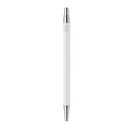 Bolígrafo Pulsador de Aluminio Reciclado Blanco