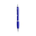 Bolígrafo Pulsador con Clip Azul