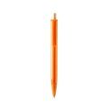 Bolígrafo con pulsador Naranja Tinta Azul