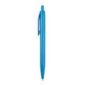 Bolígrafo con pulsador realizado fibra de trigo Royal Claro Tinta Azul