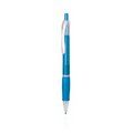 Bolígrafo con Pulsador Tinta Azul Azul Claro
