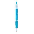 Bolígrafo con pulsador translúcido ROYAL CLARO TINTA AZUL