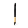 Bolígrafo Puntero ABS/Bambú 3 Tintas Negro