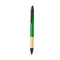 Bolígrafo Puntero ABS/Bambú 3 Tintas Verde