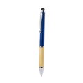 Bolígrafo Puntero ABS y Bambú Azul