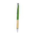 Bolígrafo Puntero ABS y Bambú Verde