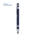 Bolígrafo Puntero de Aluminio con Tinta Azul