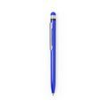 Bolígrafo con puntero y clip plano Azul