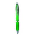 Bolígrafo río de color en ABS Verde