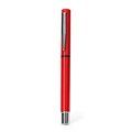 Bolígrafo roller con carga jumbo Rojo Tinta Azul