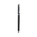 Bolígrafo roller de metal con acabado bicolor elegante Negro