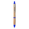 Bolígrafo Silueta Bambú Azul Royal