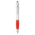 Bolígrafo Stylus con Puntero Táctil Rojo