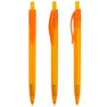 Bolígrafo Transparente Colores Variados Naranja