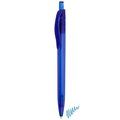 Bolígrafo Transparente Colores Variados