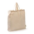 Bolsa de 100% algodón y asas cortas