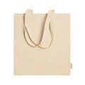 Bolsa de algodón 100% de asas largas Crudo Talla Única Adulto