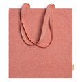 Bolsa de algodón 100% de asas largas Rojo