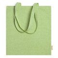 Bolsa de algodón 100% de asas largas Verde Helecho
