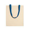 Bolsa de algodón 105g con asas a color Royal Talla Única Adulto