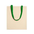 Bolsa de algodón 105g con asas a color