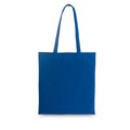 Bolsa Algodón 140g/m² Asa Larga Azul Royal