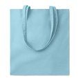 Bolsa Algodón 180gr Asas Largas Azul Bebé