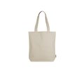 Bolsa de algodón 320 gr con asas largas Natural