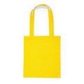 Bolsa de algodón con asas de 70 cm Amarillo