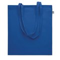 Bolsa Algodón Asas Largas 180g Azul Royal