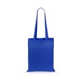 Bolsa Algodón Asas Largas Azul