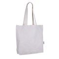 Bolsa de algodón con asas largas y bolsillo interior Nat