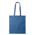 Bolsa algodón con asas reforzadas Azul Riviera