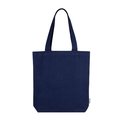 Bolsa de algodón canvas reciclado 320 gr/m² Azul Marino