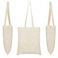 Bolsa de algodón en color natural140 g/m²
