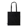Bolsa de algodón Fairtrade 180 g/m² Negro Talla Única Adulto