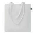 Bolsa de algodón Fairtrade 180 gr/m² Blanco