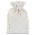 Bolsa de algodón flores