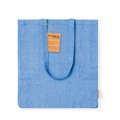 Bolsa Algodón con Fuelle 8Kg Azul
