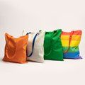 Bolsa de algodón multicolor