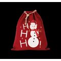 Bolsa algodón muñeco de nieve Cherry Red
