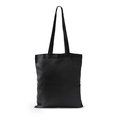 Bolsa de algodón orgánico 220 g/m² Negro