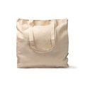 Bolsa de algodón orgánico 220g.con fuelle