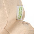 Bolsa de algodón orgánico 220g.con fuelle