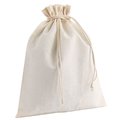 Bolsa de algodón reciclado 25 x 30 cm