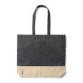 Bolsa de algodón reciclado bicolor