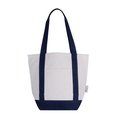 Bolsa de algodón reciclado con bolsillo frontal Azm