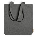 Bolsa de algodón reciclado jaspeado